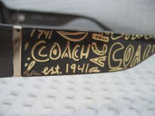 New Coach S3005 Sunglasses Brown with Coach Case   CLEAR OUT SALE 