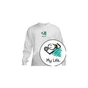  My Life   Volleyball Girl Long Sleeve T Shirt Youth 