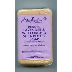    Shea Moisture Organic Lavender&Wild Orchid Shea Butter Soap Beauty
