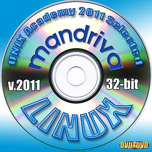Mandriva 2011 Linux 32 bit Complete Installation DVD  