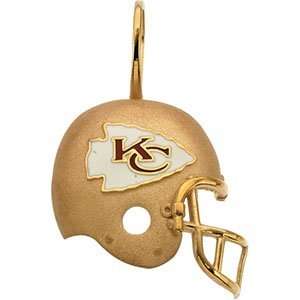 23320 14K Yellow Gold 21.25 X 21 Polished Kansas City Chiefs Helmet 