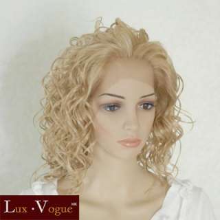 Handsewn Synthetic FULL LACE FRONT Wigs 9155#613M27  