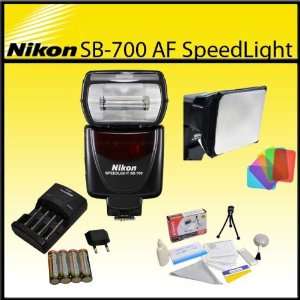  Nikon SB 700 AF Speedlight Flash with Opteka SB 110 