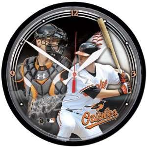  Matt Wieters Baltimore Orioles Round Clock Sports 