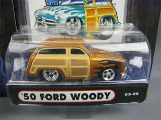 50s Ford Woodies Muscle Machines Diecast Toy Cars  