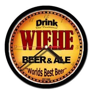  WIEHE beer and ale cerveza wall clock: Everything Else