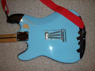  Joe Armstrong Blue Electric Guitar (Green Day, Stratocaster, Relic
