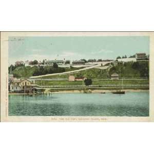    Reprint The Old Fort, Mackinac Island, Mich