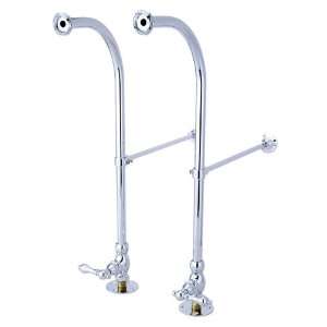   Freestanding Water Supply with Stop, Adjustable Height Wall Brace, Ch