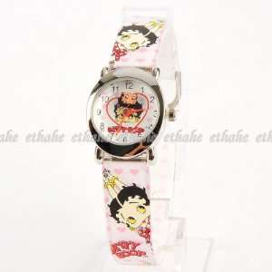  Betty Boop Head Large Wrist Watch Wristwatch