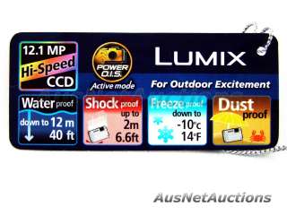 PANASONIC LUMIX DMC FT3 WATERPROOF CAMERA + 4GB SD  