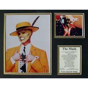  The Mask Jim Carrey Picture Plaque Unframed