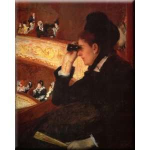   The Opera 24x30 Streched Canvas Art by Cassatt, Mary,: Home & Kitchen