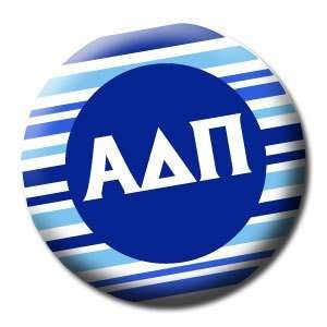   ALPHA DELTA PI Striped 1.25 MAGNET ~ ADPi Sorority 