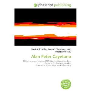  Alan Peter Cayetano (9786133608993) Books