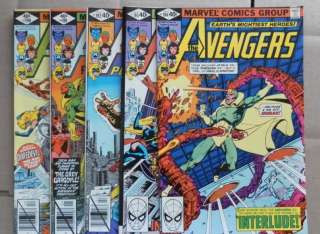 Up for sale is (10) very bright, hi grade Avengers bronze age comics 