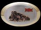 vintage 1970s frisco rail way engine train belt buckle one