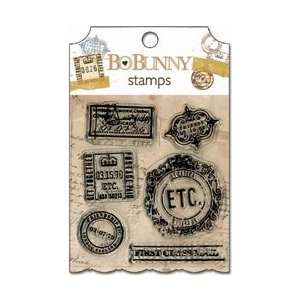  Bo Bunny Et Cetera Clear Stamps 4X3.75 Sheet; 3 Items 
