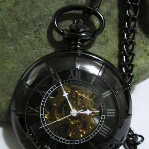 Sale Steampunk Victorian Pocket Watch with Chain a Matching Necklace