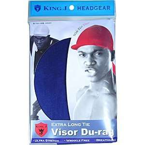    KING J Head Gear Extra Long Tie Visor Du Rag (Model:230): Beauty