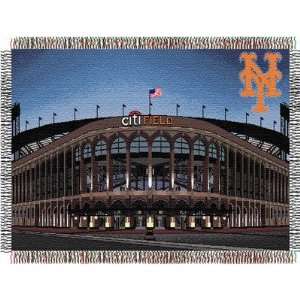  MLB Citi Field Stadium Tapestry Throw 