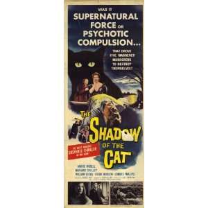  The Shadow of the Cat Movie Poster (14 x 36 Inches   36cm 