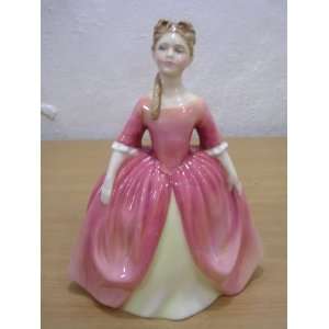  Royal Doulton Debbie Figurine Pink Dress HN 2400 MINT 