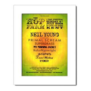 NEIL YOUNG   Broken Arrow   Matted Mini Poster  