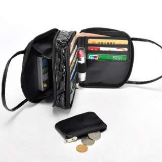 Sweet Ladies Mini Shoulder Bag Cosmetic Handbag Purse w/ coin bag 