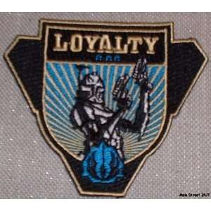 Star Wars Clone Wars Embroidered LOYALTY Logo PATCH 