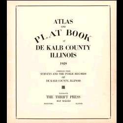   Book of De Kalb County Illinois   IL History Genealogy Book CD  