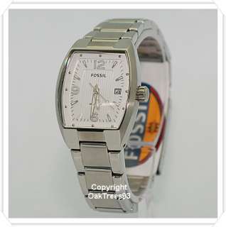 FOSSIL WOEMENS SILVER DIAL WATCH AM4289  