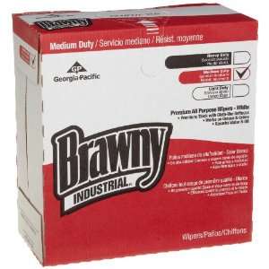 Brawny Industrial 29050/03 White 4 Ply Scrim Reinforced Paper Wiper 