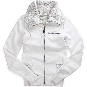  Fox Racing Womens Legit Shawl Zip Hoody   Small/White 