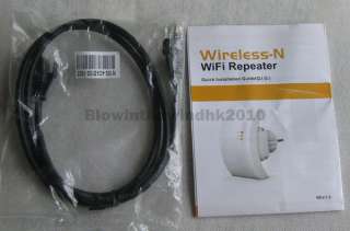 Wireless repeater 1 x Power plug 1 x Ethernet 