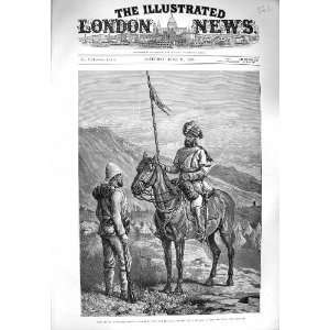  1880 BRITISH ARMY AFGHANISTAN WAR SOWAR BENGAL LANCERS 