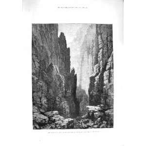  1880 AFGHANISTAN WAR CHUNARI KHOORD CABUL MOUNTAINS