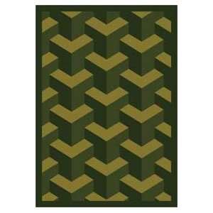  Joy Carpets Whimsy Rooftop 1505 Olive Kids Room 78 x 10 