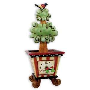  Topiary Clock Whimsical Clocks by Michelle Allen: Home 