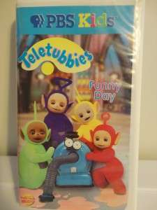   VHS tapes kids videos movies PBS Tinky winky LaLa Poe Dipsy  