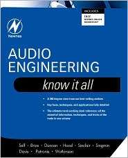 Audio Engineering: Know It All, (185617526X), Douglas Self, Textbooks 