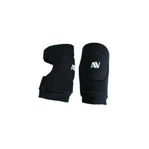  AV MMA Knee Pads, Black, Size Large