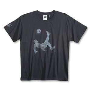 Pele Sports Youth Bike Kick T Shirt (Black) Sports 