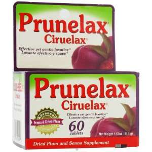  Ciruelax Gentle Laxative 60 Tablets Health & Personal 