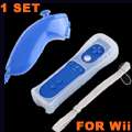 Pink Wiimote Controller + Nunchuck For Nintendo Wii  