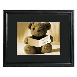 Personalized Teddy Bear Framed Print 
