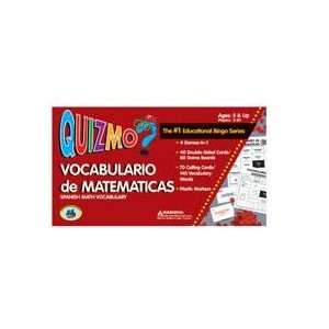  Spanish Math Vocabulary Quizmo Toys & Games