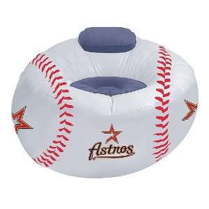   Astros MLB Large Inflatable Air CHAIR with Pump: Sports & Outdoors