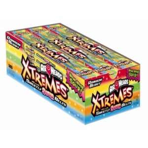 Airheads Xtreme Belts 18 Packs Rainbow Berry  Grocery 
