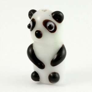    24mm Standing Panda Glass Lampwork Beads Arts, Crafts & Sewing